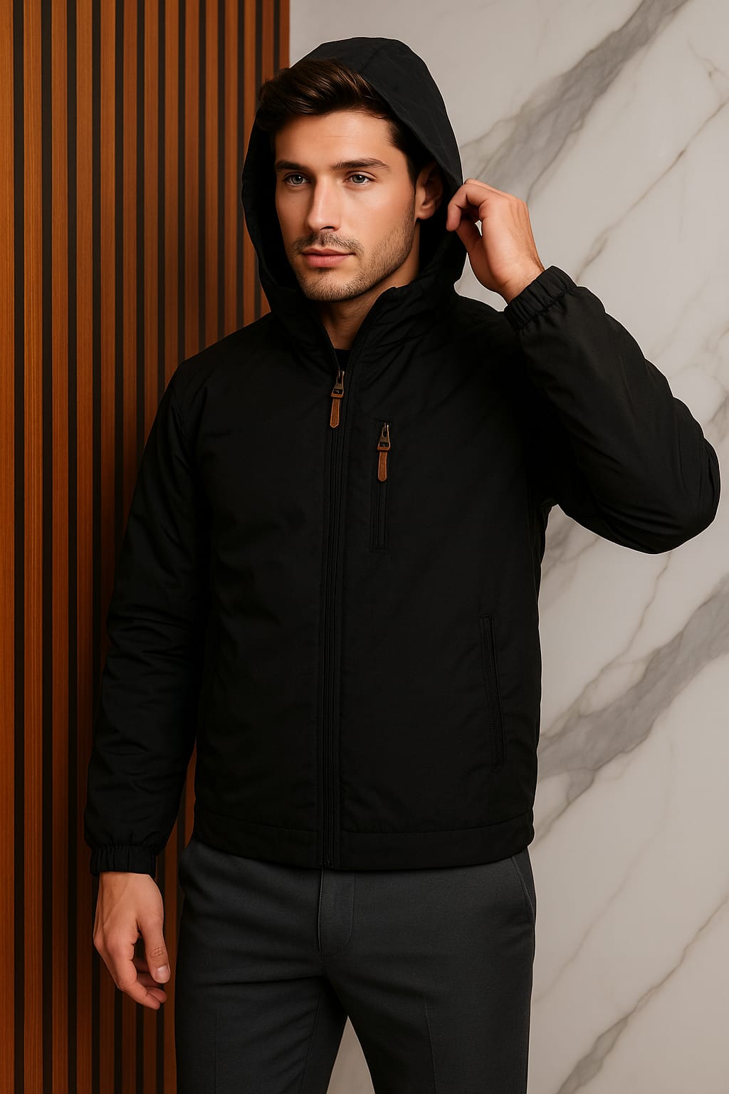 chamarra impermeable