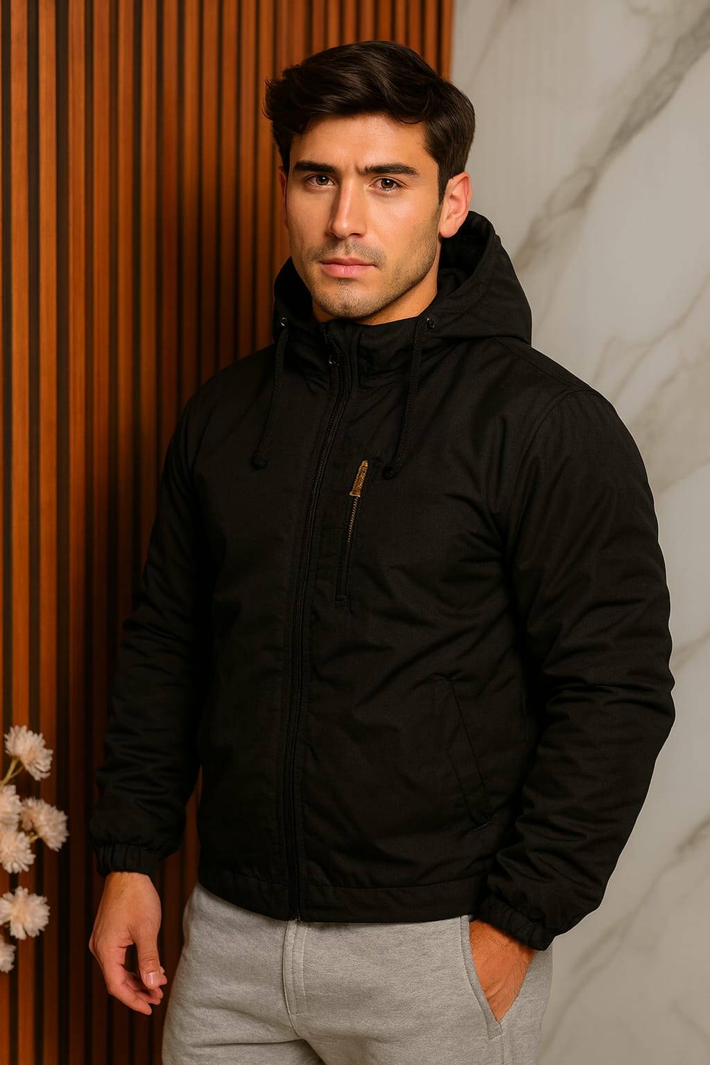 chamarra impermeable